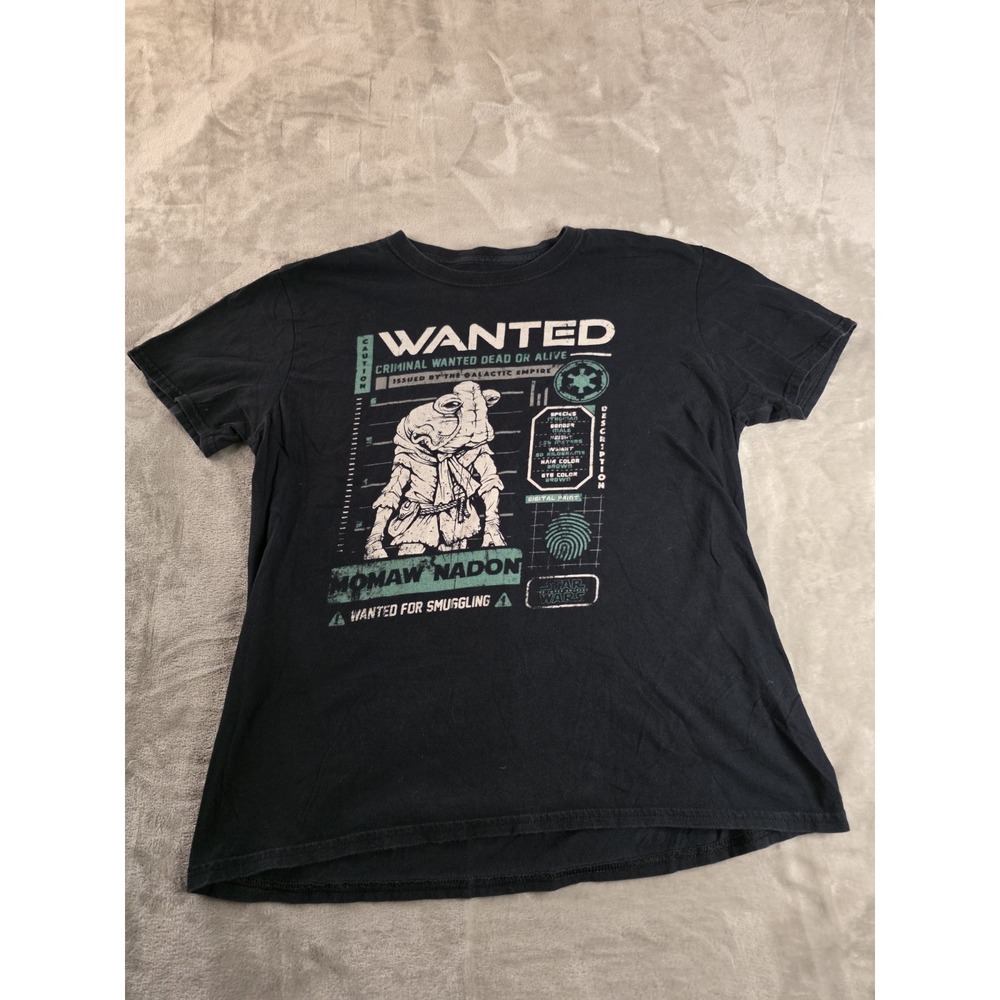 Star Wars Mens Shirt XL Black  Momaw Nadon Funko Smuggler Tee